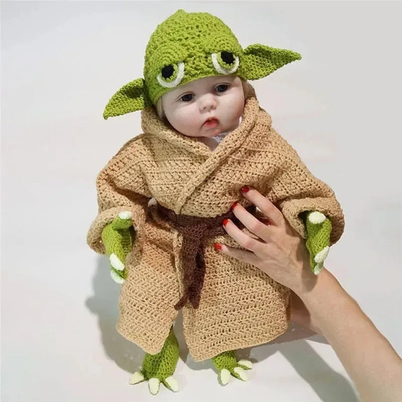 Baby Yoda Cartoon Costume