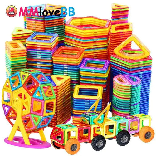 168 - Piece Magnetic Building Blocks