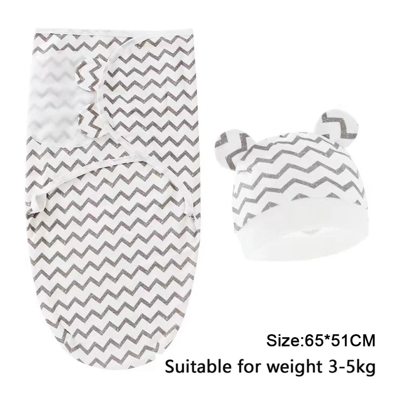 Baby Blanket Hat Set