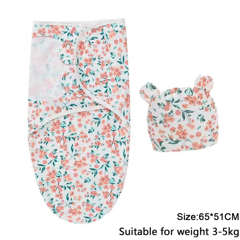 Baby Blanket Hat Set