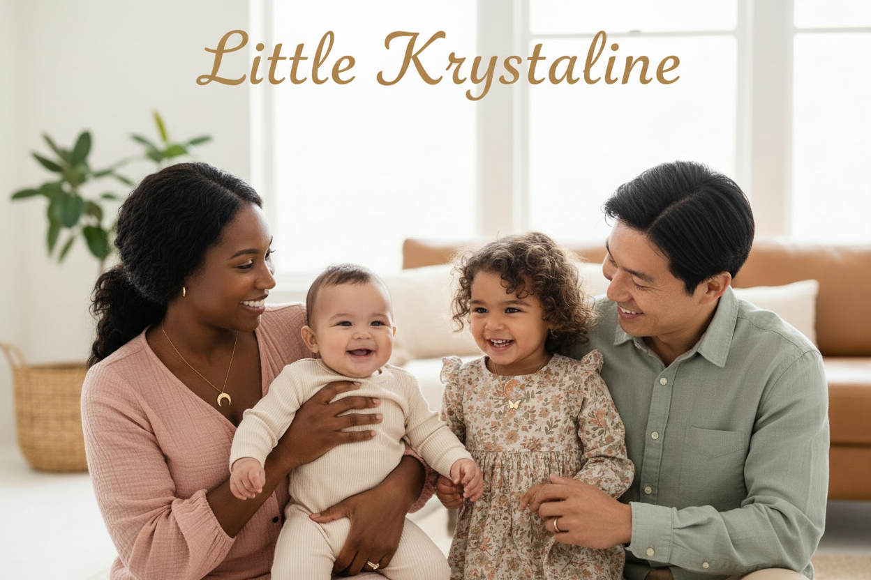 Little Krystaline hero banner - clean version